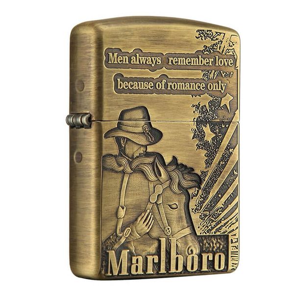 Zippo Armor Khắc Chàng Cao Bồi Marlboro Bản Giới Hạn ZD45