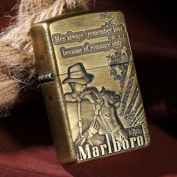Zippo Armor Khắc Chàng Cao Bồi Marlboro Bản Giới Hạn ZD45