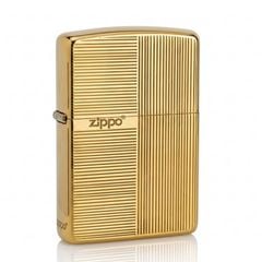 Zippo Khắc Các Đường Kẻ Sọc Ngang Dọc ZN393