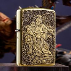 Set Zippo Armor Khắc Nổi Tôn Ngộ Không 3D ZD67