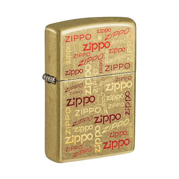 Zippo Vàng Chủ Đề Logo Zippo Design Z173