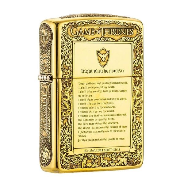 Zippo Khắc Chủ Đề Trò Chơi Vương Quyền Game Of Thrones ZN27