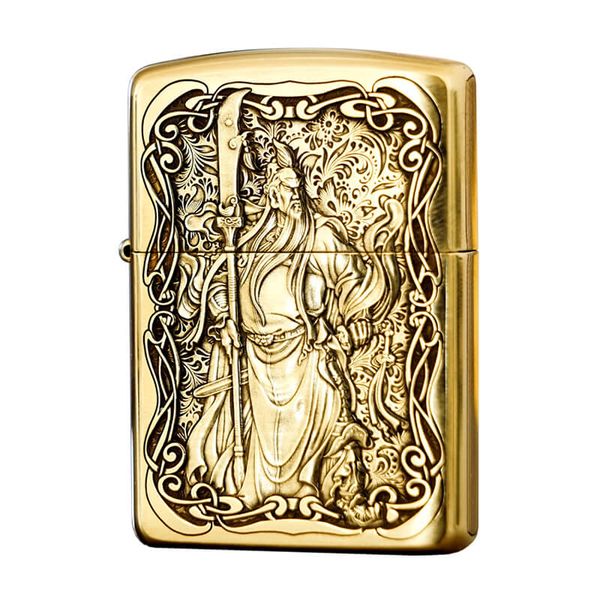 Zippo nhân vật Quan Vũ  Bản Armor ZD04