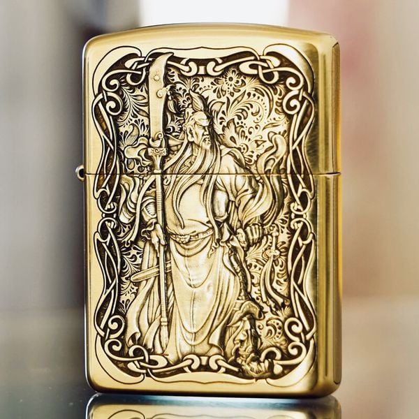 Zippo nhân vật Quan Vũ  Bản Armor ZD04