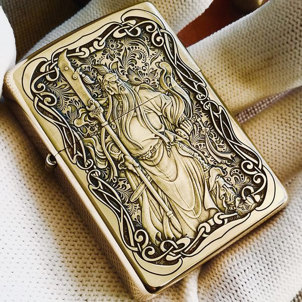 Zippo nhân vật Quan Vũ  Bản Armor ZD04