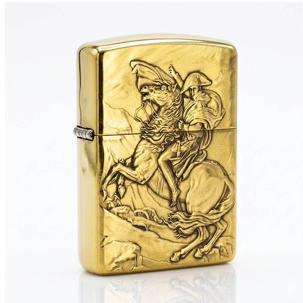 Zippo Armor Khắc Hoàng Đế Pháp Napoléon Bonaparte ZD52