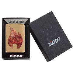 Zippo Rusty Flame Design Z270