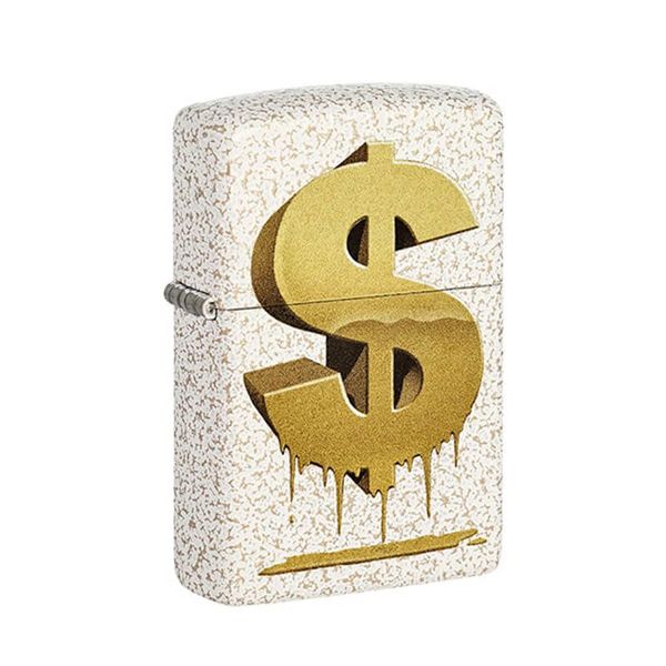 Zippo In Hình Đồng Đô La Nhỏ giọt Drippy Dollar Design Z214