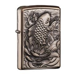 Zippo hoa văn hình cá ZN185