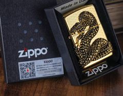 Bật lửa zippo chính hãng hình con rắn ZN109