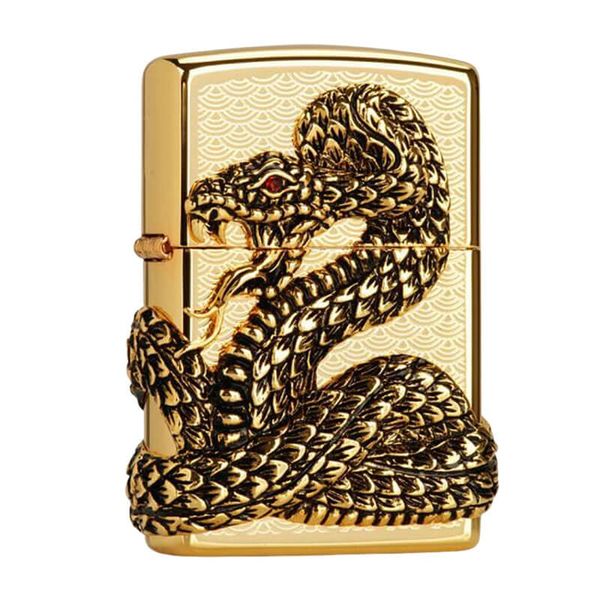 Bật lửa zippo chính hãng hình con rắn ZN109