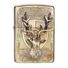Bật lửa Zippo hình hươu nổi bản Armor ZD16