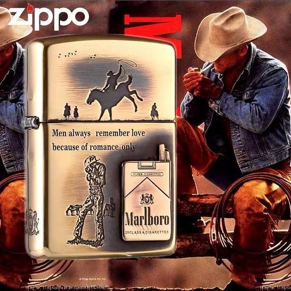 Zippo Armor Dán Emblem Chủ Đề Marlboro ZN261