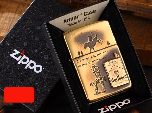 Zippo Armor Dán Emblem Chủ Đề Marlboro ZN261