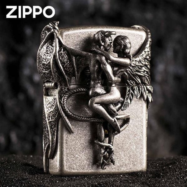 Zippo Ốp Thiên Thần và Ác Quỷ Angels and Demons ZN221