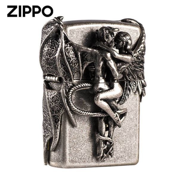 Zippo Ốp Thiên Thần và Ác Quỷ Angels and Demons ZN221