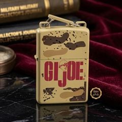 Zippo 1998 G.I. Joe – Chủ Đề Quân Nhân Mỹ – Đời XIV La Mã – Bản Màu Hiếm Sưu Tầm