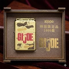 Zippo 1998 G.I. Joe – Chủ Đề Quân Nhân Mỹ – Đời XIV La Mã – Bản Màu Hiếm Sưu Tầm