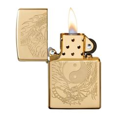 Zippo rồng hổ khắc sâu Z327