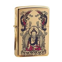 Zippo Khắc Hình Đức Liên Hoa Thủ Bồ Tát ZN34