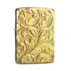 Zippo Armor mạ vàng hoa văn cổ điển ZN317