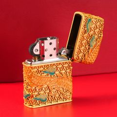 Zippo bọc lưới rồng ZN298