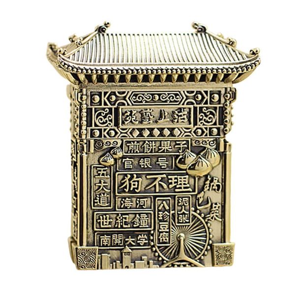 Zippo Chủ Đề Văn Hóa Thành Phố Thiên Tân Trung Quốc ZN390