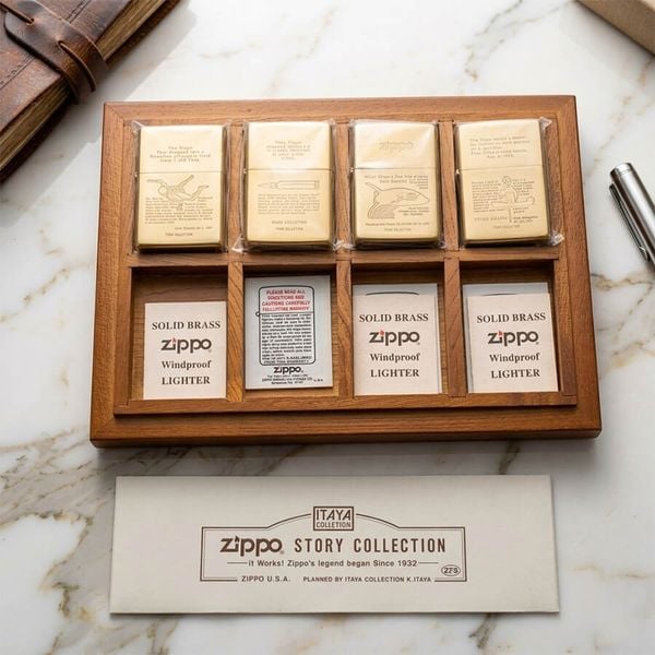 Zippo Serries 1993 – Itaya Colection – Zippo Story Collection Bản Sưu Tầm Xuất Nhật Hiếm Có