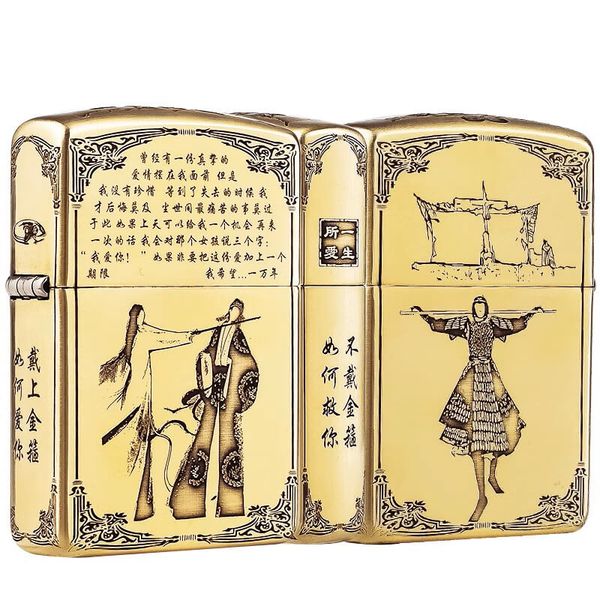 Zippo Khắc Mối Tình Truyền Kiếp Của Tôn Ngộ Không ZN375