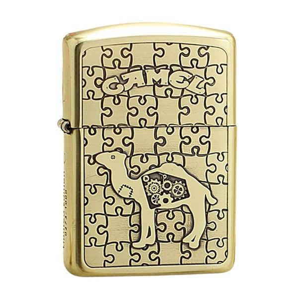 Zippo Armor Khắc Nổi 2 Mặt Chủ Đề Camel ZN260