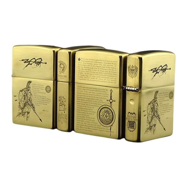 Zippo Chủ Đề Bộ Phim 300 Chiến Binh Spartan Hy Lạp ZN46