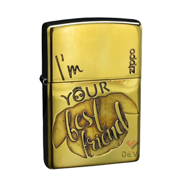 Zippo Khắc Sâu I'm Your Best Friend - Pig ZN133