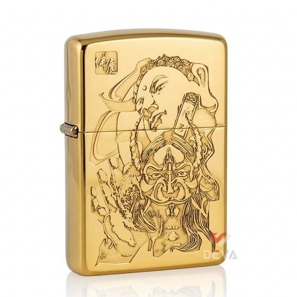 Zippo Khắc Đức Phật Và Ma Quỷ ZN371