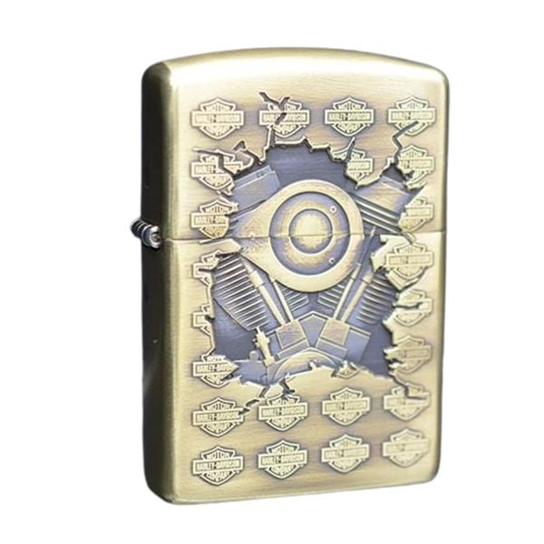 Zippo Armor khắc Harley Davidson ZD34