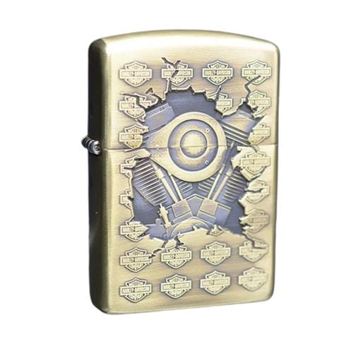 Zippo Armor khắc Harley Davidson ZD34