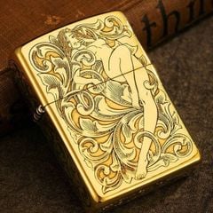 Zippo Khắc Hình Cô Gái Khỏa Thân ZK127
