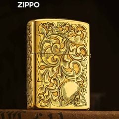 Zippo Đúc Nguyên Khối Hoa Văn Cô Gái Sexy ZN02