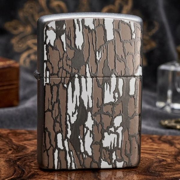 Zippo Hoa Văn Gỗ Cổ – Họa Tiết Vân Gỗ Tinh Xảo – Đẳng Cấp Decor & Sưu Tầm C09