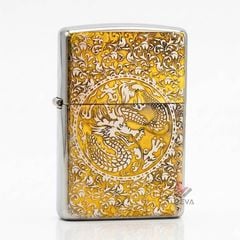 Zippo Khắc CNC Chủ Đề Rồng Phượng ZK142