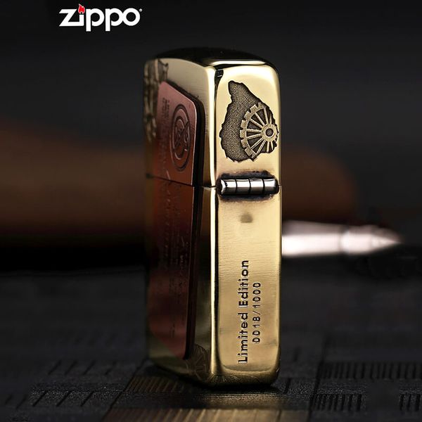 Zippo Tái Bản 1941 Khắc Bảo Hành Trọn Đời Lưng Ốp Tem Zippo ZN354