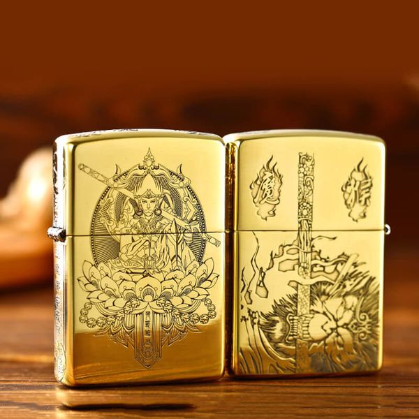 Zippo Khắc Tôn Ngộ Không Giác Ngộ Thành Phật Hay Hóa Ma ZN344
