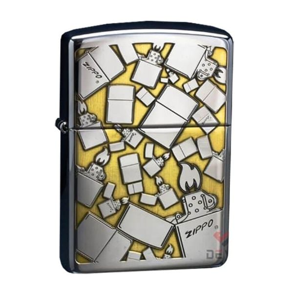 Zippo Armor Khắc Hình Những Chiếc Zippo ZN256