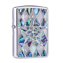 Zippo Armor Khảm Trai Biểu Tượng Ngôi Sao ZN226