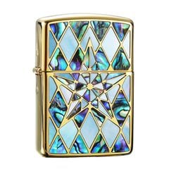 Zippo Armor Khảm Trai Biểu Tượng Ngôi Sao ZN226