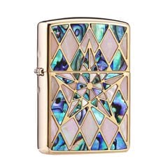 Zippo Armor Khảm Trai Biểu Tượng Ngôi Sao ZN226