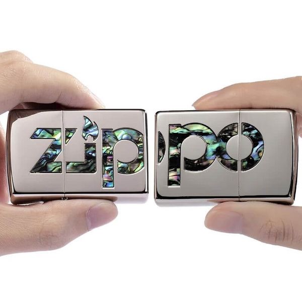 Zippo Khảm Trai chữ Zippo ZN137