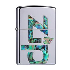Zippo Khảm Trai chữ Zippo ZN137