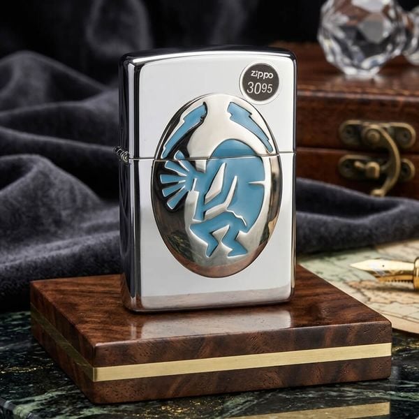 Zippo 1998 thổ dân cực hiếm 2000 C144