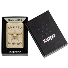 Zippo Chủ Đề Buck Wear Cowboy To The Bone Z126