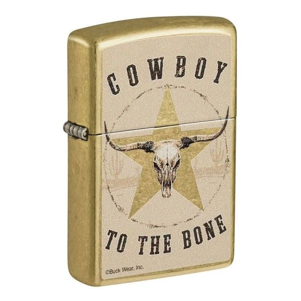 Zippo Chủ Đề Buck Wear Cowboy To The Bone Z126